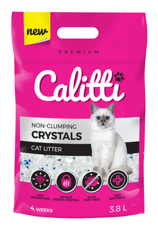 Calitti Crystals silikonowy żwirek dla kota 3,8l