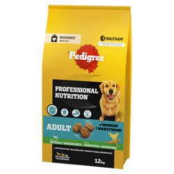 Pedigree Adult Professional Nutrition z drobiem i warzywami 12 kg