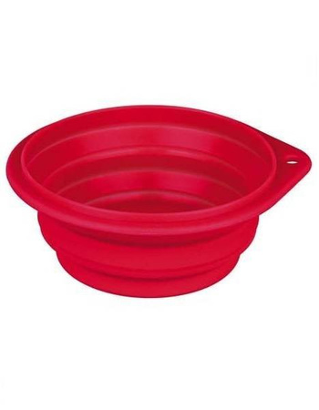 Trixie Miska podróżna składana 2l czerwona