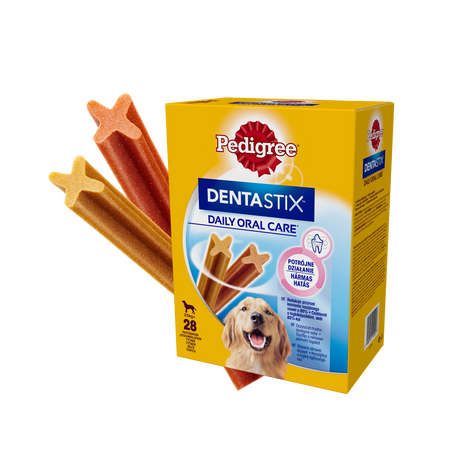 Pedigree DentaStix duże rasy 4x 270g