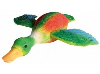 Trixie Latająca kaczka lateksowa piszcząca 30cm