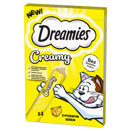 Dreamies Creamy z serem 4x 10g