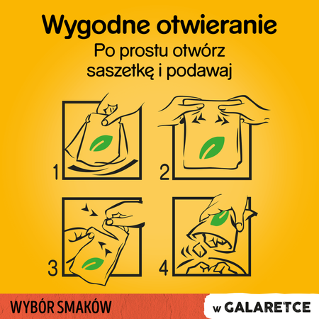 Pedigree Mix smaków w galaretce 4x 100g