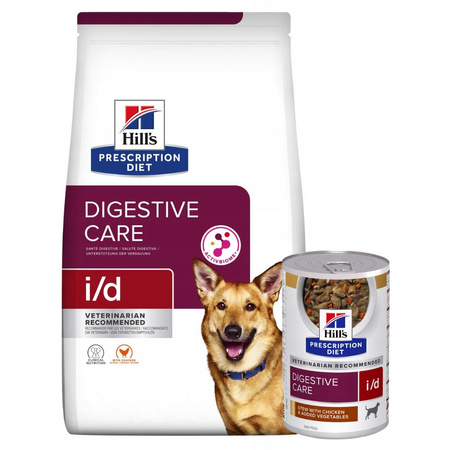 Hill's PD Canine i/d Digestive Care 12 kg +1x Hill's SP Canine I/D Stews 354g GRATIS