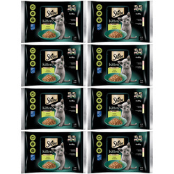 SHEBA Kitten Wybór Smaków 8x 4x 85g