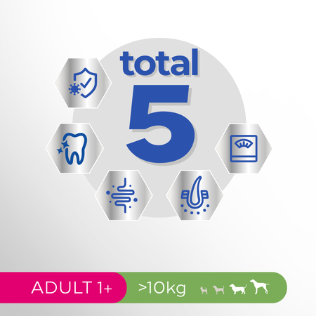 Perfect Fit Adult dla dorosłych psów dużych ras, bogata w kurczaka 3x 2,6 kg