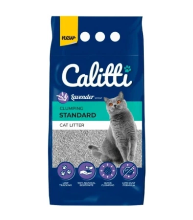 Calitti Standard Lavender żwirek bentonitowy 5L