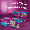 WHISKAS Adult saszetka 4x40x85 g Rybne Przysmaki - mokra karma pełnoporcjowa dla dorosłych kotów, w galaretce (kawałki z: łososiem, tuńczykiem, dorszem, białą rybą)