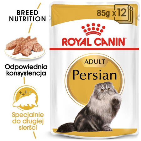 ROYAL CANIN Persian Adult karma mokra 85g - pasztet, dla kotów dorosłych rasy perskiej
