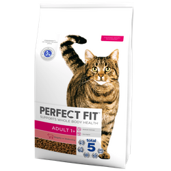 Perfect Fit™ Adult 1+ 7 kg – sucha karma pełnoporcjowa dla dorosłych kotów, bogata w wołowinę