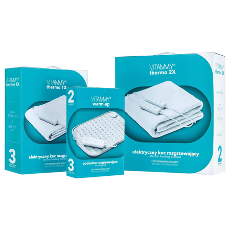 Koc elektryczny z jednym kontrolerem VITAMMY THERMO 2x