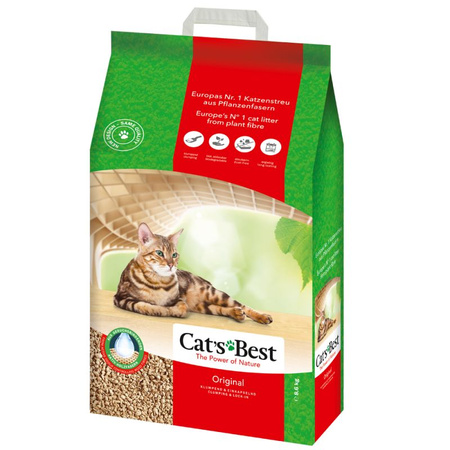 Cat's Best EcoPlus / Original - żwirek dla kota 20L