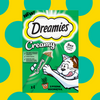 Dreamies Creamy z kocimiętką 11x 4x 10g