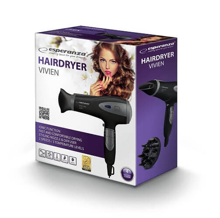 Suszarka do włosów Esperanza IONIC VIVIEN EBH005