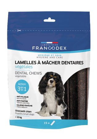 FRANCODEX Paski do gryzienia małe 224g/15szt.