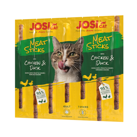 JosiCat Meat Sticks kurczak i kaczka 35g