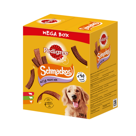 Pedigree Schmackos Drób Jagnięcina Wołowina 5x 158g