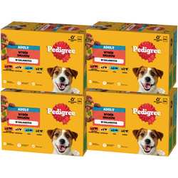 Pedigree Adult Wybór Smaków w galaretce 4x 12x 100g