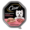 CESAR tacka 14x150g – mokra karma pełnoporcjowa dla dorosłych psów, teryna z delikatną cielęciną i drobiem