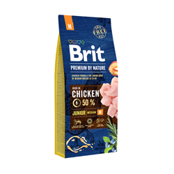 Brit Premium By Nature Junior M 15kg