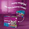 WHISKAS Adult saszetka 12 x 85 g Rybne Przysmaki - mokra karma pełnoporcjowa dla dorosłych kotów, w galaretce (kawałki z: łososiem, tuńczykiem, dorszem, białą rybą)