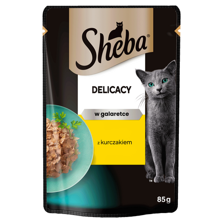 Sheba Delicacy kurczak w galaretce 85g