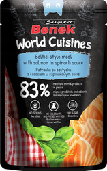Super Benek World Cuisines łosoś w sosie 100g