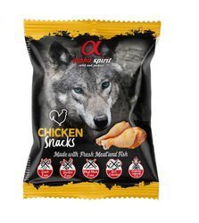 Alpha Spirit Przysmak kurczak kostka pies 50g