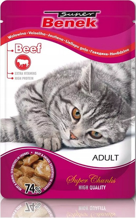 Super Benek Adult mix smaków 5x 100g (4+1 GRATIS)