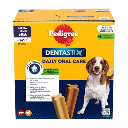 Pedigree Dentastix Medium 8x180g 56 szt