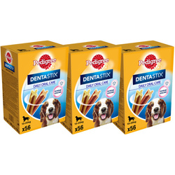 Pedigree Dentastix Medium 3x 8x 180g