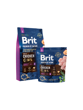 Brit Premium By Nature Adult S 8kg