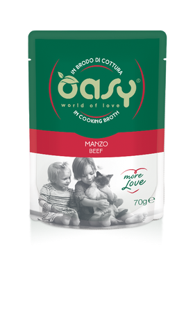 Oasy More Love Saszetka WOŁOWINA 70g