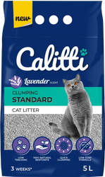 Calitti Standard 25l lawendowy żwirek bentonitowy