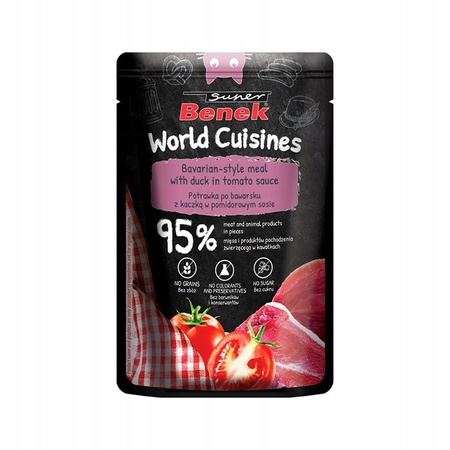 Super Benek World Cuisines kaczka w sosie 12x 100g