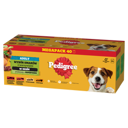 Pedigree Adult Wybór Smaków z warzywami w sosie 40x 100g