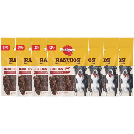 Pedigree Ranchos Jerkies z wołowiną 7x 70g