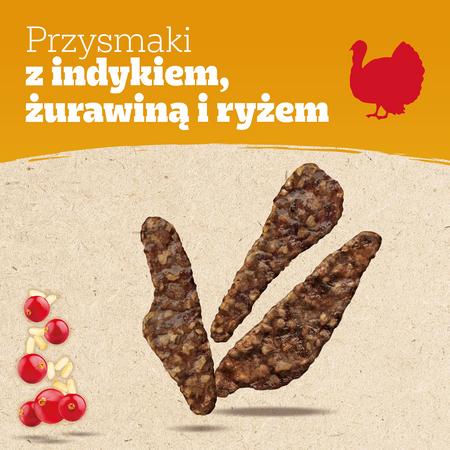 Pedigree Ranchos Superfoods indyk żurawina ryż 70g