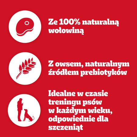 Pedigree Ranchos Cubes z wołowiną 70g