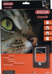 ZOLUX Drzwiczki dla kota brązowe