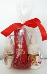 Over Zoo Zestaw świąteczny do białej sierści