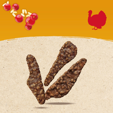 Pedigree Ranchos Superfoods indyk żurawina ryż 70g