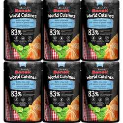 Super Benek World Cuisines łosoś w sosie 6x 100g