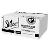 SHEBA Selection Select Slices Drobiowe Smaki saszetki 120x85 g – mokra karma pełnoporcjowa dla dorosłych kotów, w sosie (kawałki z: kaczką, kurczakiem, drobiem, kaczką i indykiem)