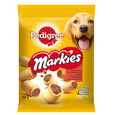 PEDIGREE Markies 150g - chrupiące ciasteczka dla psów