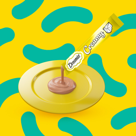 Dreamies Creamy z serem 4x 10g