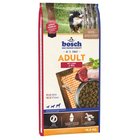 Bosch Adult Lamb & Rice 15kg