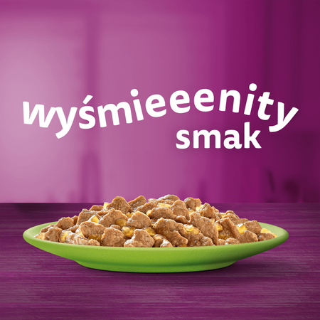 WHISKAS Adult saszetka 4x40x85g Mix Smaków - mokra karma pełnoporcjowa dla dorosłych kotów