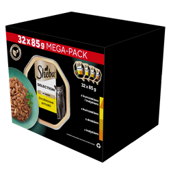 Sheba Tacka Sos Drób/Kurczak/Indyk 32x85g