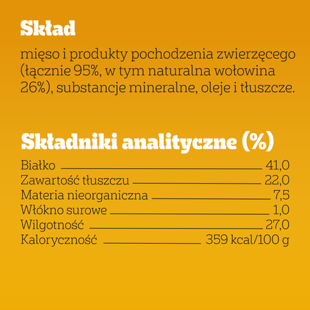 Pedigree Ranchos Jerkies z wołowiną 70g